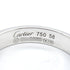 CARTIER Love Wedding Ring 18K White Gold Cartier#58 JP#17.5 US#8.25