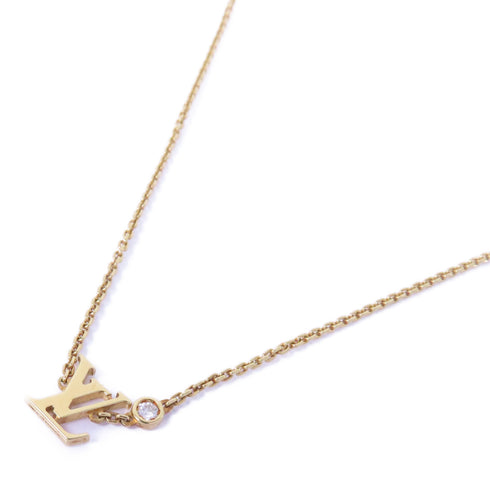 LOUIS VUITTON LV Ldyiie Blossom Necklace Accessories Q93655 18K Yellow Gold