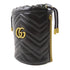 GUCCI GG Marmont Shoulder Bag Calfskin Leather Black 575163