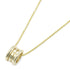 BVLGARI B-zero1 Necklace 18K Yellow Gold v1