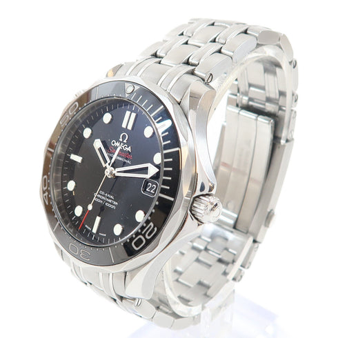 OMEGA Seamaster Automatic Watch 21230412001003 Stainless Steel Black