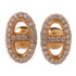 HERMES Farandole Diamond Earrings 18K Rose Gold