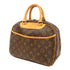 LOUIS VUITTON LV GHW Trouville Hand Bag M42228 Monogram Brown