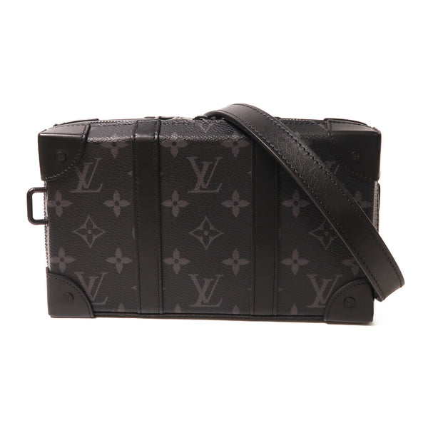 LOUIS VUITTON LV Soft Trunk Wallet Shoulder Bag M69838 Monogram Eclipse Black v3