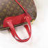 LOUIS VUITTON LV GHW Retiro 2 Way Shoulder Handbag M40546 Monogram Brown Red