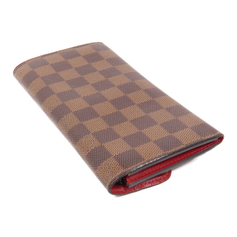 LOUIS VUITTON LV Long Wallet N61289 Damier Ebene