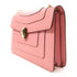 BVLGARI GHW Serpenti Forever Chain Shoulder Bag Calfskin Leather Pink
