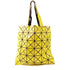 BAO BAO ISSEY MIYAKE Tote Bag Handbag PVC Yellow