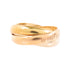 CARTIER Trinity Ring Cartier#49 US#4.5 18K Yellow Gold Rose Gold White Gold