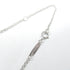 TIFFANY&CO Padlock Diamond Necklace 18K White Gold