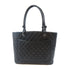 CHANEL Quilted CC SHW Cambon Tote Bag Shoulder Handbag Calfskin Leather Black