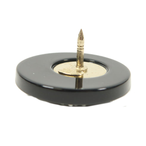 CHANEL CC PVC Brooch Black/White