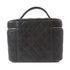 CHANEL Quilted CC GHW Vanity Case Caviar Leather Black