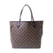 LOUIS VUITTON LV GHW Neverfull MM Tote Bag N51105 Damier Ebene Brown v1