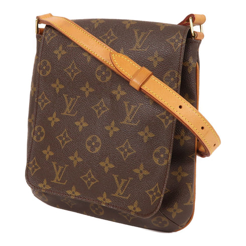 LOUIS VUITTON LV GHW Musette Salsa Shoulder Bag M51258 Monogram Brown v5