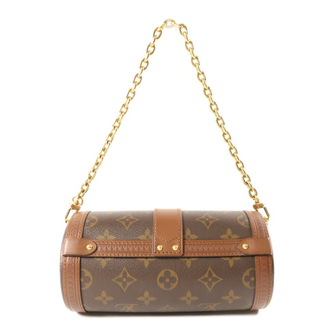 LOUIS VUITTON LV GHW Papillon Trunk 2 Way Shoulder Bag M57835 Monogram Brown v1