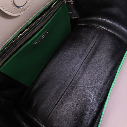 Miu Miu SHW Handbag Calfskin Leather RN1111 Grey