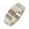 CARTIER Love Ring 18K White Gold Cartier#50 US#5