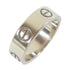 CARTIER Love Ring 18K White Gold Cartier#50 US#5