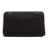 CHANEL Quilted CC SHW Chain Shoulder Bag 7224 Canvas Black
