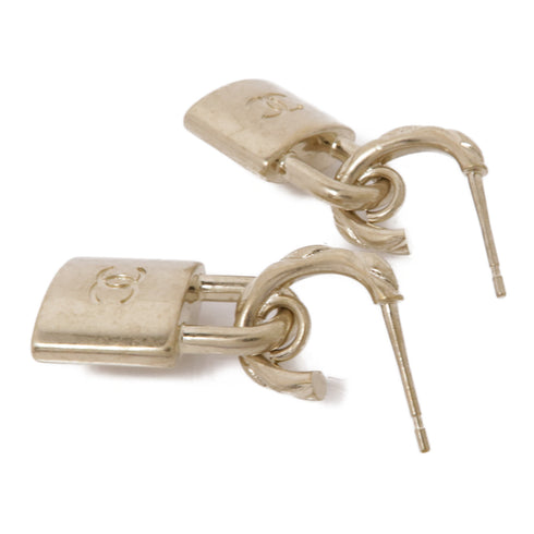 CHANEL CC Earrings B22 Metal