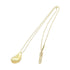 TIFFANY&CO Teardrop Necklace 18K Yellow Gold