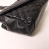 SAINT LAURENT YSL Shoulder Bag Calfskin Leather Black