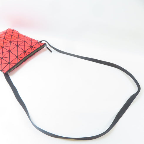 BAO BAO ISSEY MIYAKE Cross Carry Bag Shoulder Bag PVC Red