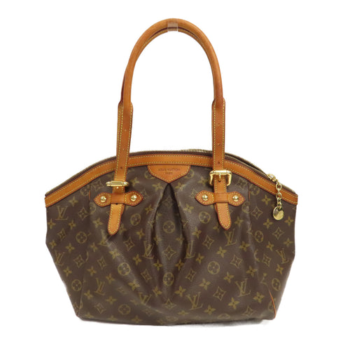 LOUIS VUITTON LV GHW Tivoli GM Shoulder Bag Monogram M40144 Brown