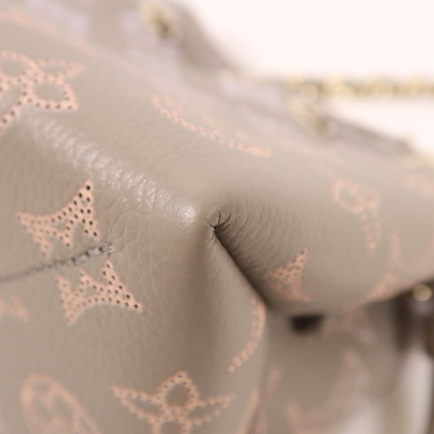 LOUIS VUITTON LV GHW Pico Bella 2 Way Shoulder Bag M82731 Monogram Mahina Grey