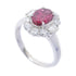 FINE JEWELRY 1.39ct Ruby 0.916ct Diamond Ring PT900 Platinum US#6.75