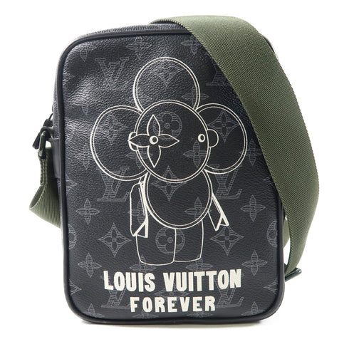 LOUIS VUITTON LV Vivienne Danube PM Shoulder Bag M43677 Monogram Eclipse Black