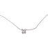 CARTIER C De Diamond Necklace 18K White Gold