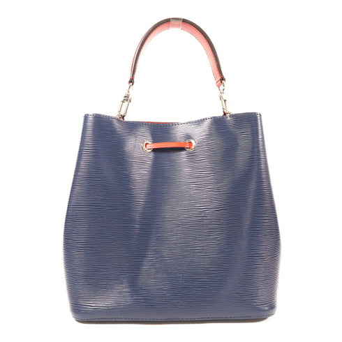 LOUIS VUITTON LV SHW NeoNoe MM 2 Way Shoulder Bag Epi M54367 Navy/Red