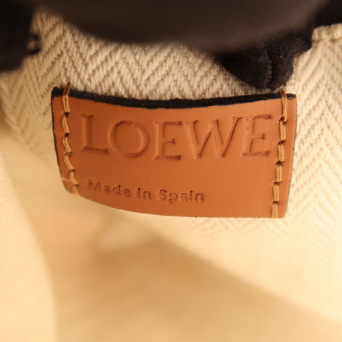 LOEWE Ikebana Shoulder Bag Calfskin Leather
