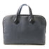 HERMES PHW Victoria 2 12H Handbag Toile H/Swift Leather Black/Grey