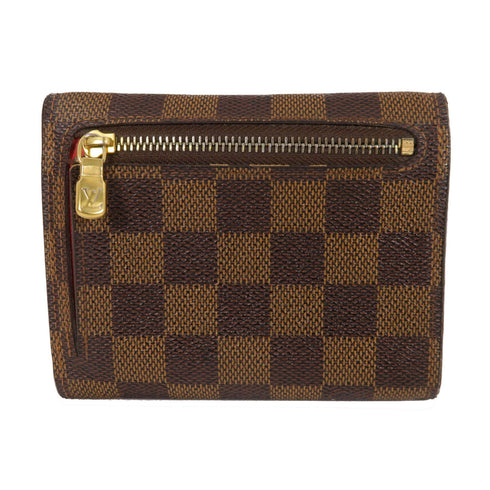 LOUIS VUITTON LV GHW Pottefeuille Koala Wallet Fold Wallet N58013 Damier Brown