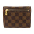 LOUIS VUITTON LV GHW Pottefeuille Koala Wallet Fold Wallet N58013 Damier Brown