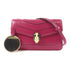 BVLGARI GHW Serpenti Forever Chain Shoulder Bag 39797 Calfskin Leather Purple