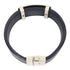 FENDI SHW Bracelet Calfskin Leather Blue