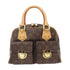 LOUIS VUITTON LV GHW Manhattan PM Handbag M40026 Monogram Brown