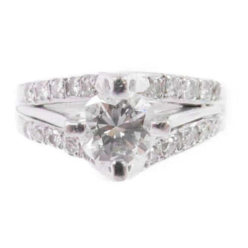 JEWELRY Diamond Ring US#6.5 18K White Gold