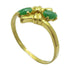 Fine Jewelry Jade Ring 24K Yellow Gold