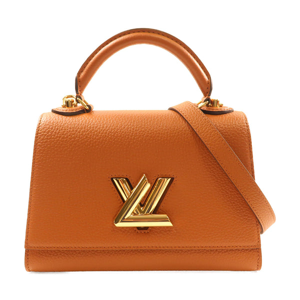 LOUIS VUITTON GHW Twist One Handle PM 2Way Shoulder Bag Taurillon Leather M57090