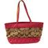 COACH GHW Shoulder Bag Tote Bag Canvas Pink