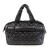 CHANEL CC SHW Coco Cocoon Handbag Nylon Black