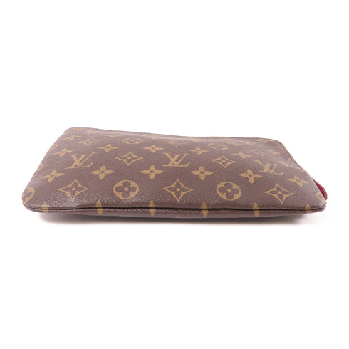 LOUIS VUITTON LV Etui Voyage PM Clutch Bag Pouch M44148 Monogram Brown