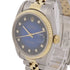 ROLEX Datejust 36mm 16233SG Automatic Watch 18K YG Stainless Steel Diamond Blue