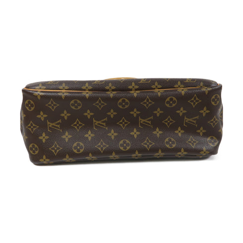 LOUIS VUITTON LV GHW Deauville GM Handbag M47270 Monogram Brown