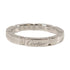 CARTIER Maillon Panthere Wedding Ring 18K White Gold Cartier#52 US#6